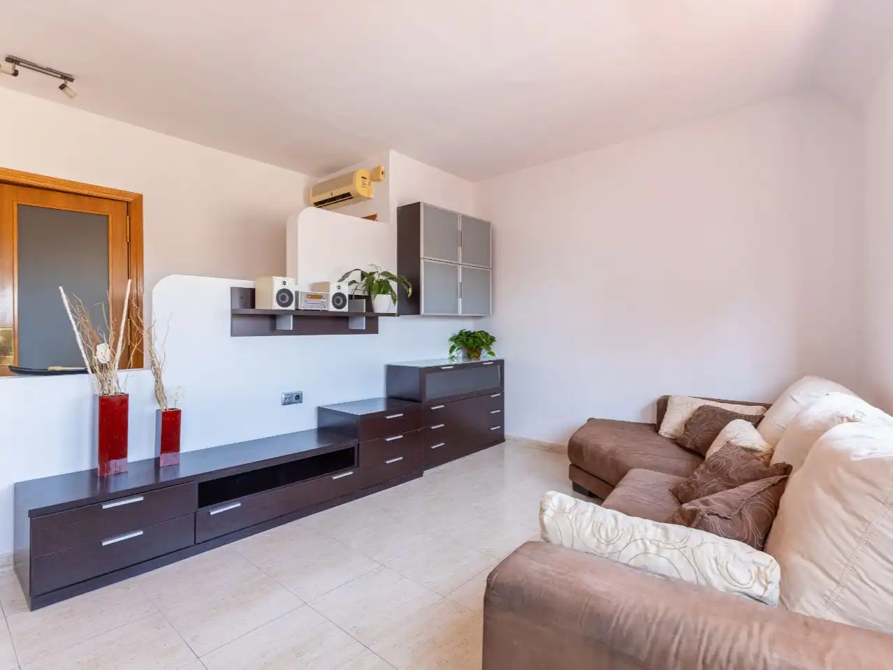 Piso en venta en Carrer de Vallfogona, 29, Vila de Gràcia Sala de estar de Piso en venta en Barcelona Capital con Aire acondicionado