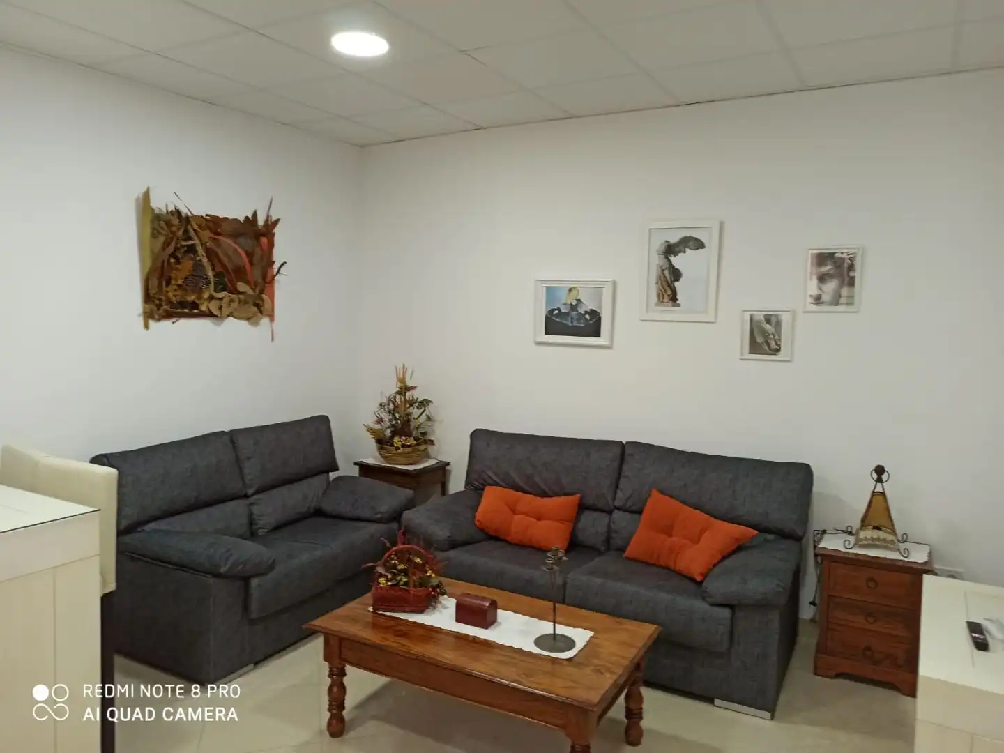Sala d'estar de Pis de lloguer en Osuna amb Aire condicionat i Moblat
