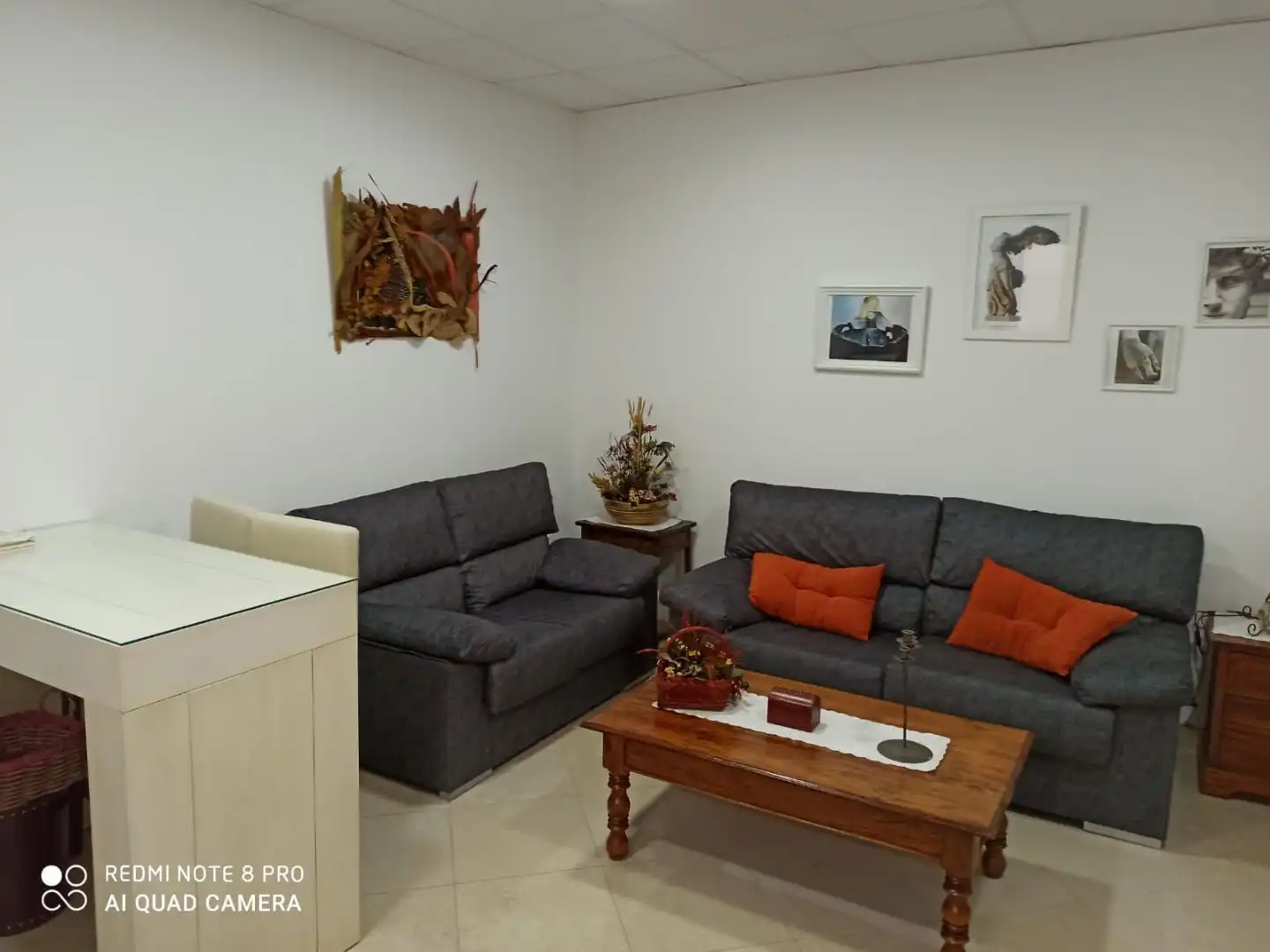 Sala d'estar de Pis de lloguer en Osuna amb Aire condicionat i Moblat
