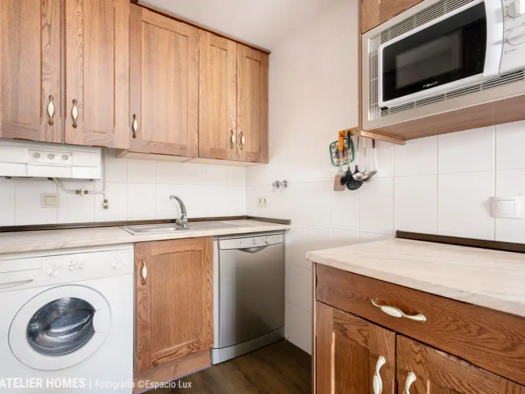 Wohnung zum Verkauf in Calle de San Sebastián, S/n, Sallent de Gállego Küche von Wohnung zum Verkauf in Sallent de Gállego mit Terrasse, Schwimmbad und Balkon