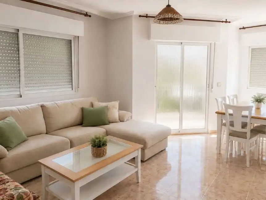 Living room of Flat for rent in Molina de Segura  with Air Conditioner, Terrace and Storage room