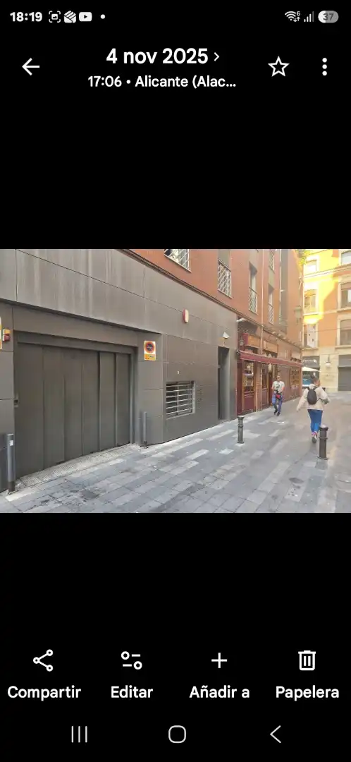 Garatge de lloguer a Calle Santa Bárbara, 3, Barrio del Centro Vista exterior de Garatge de lloguer en Alicante / Alacant