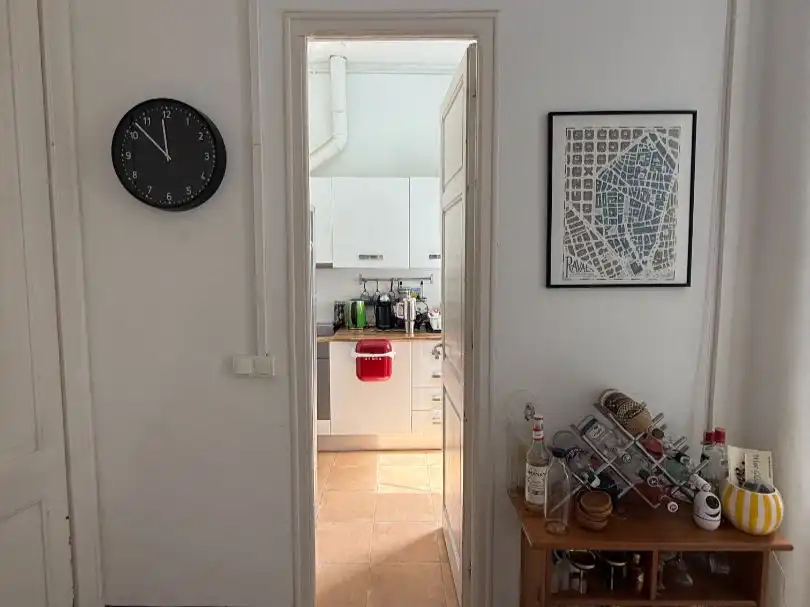 Habitación en Carrer de la Unió, 32, El Raval Cocina de Piso para compartir en Barcelona con Aire acondicionado, Calefacción y Amueblado