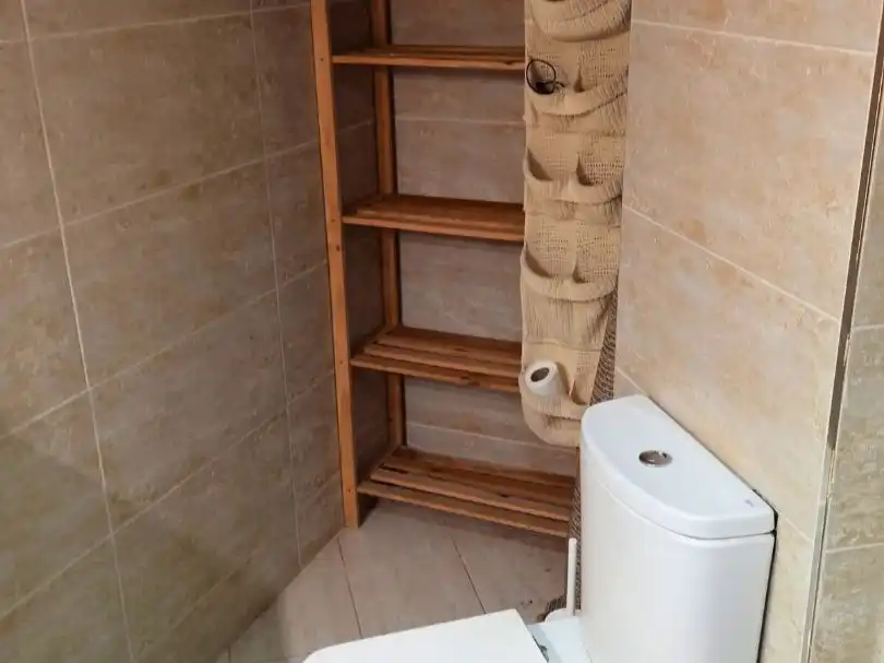 Piso de alquiler en Carrer de Sant Joan d'en Coll, 22, Fonts dels Capellans - Sagrada Família Baño de Piso de alquiler en Manresa con Aire acondicionado, Calefacción y Jardín privado