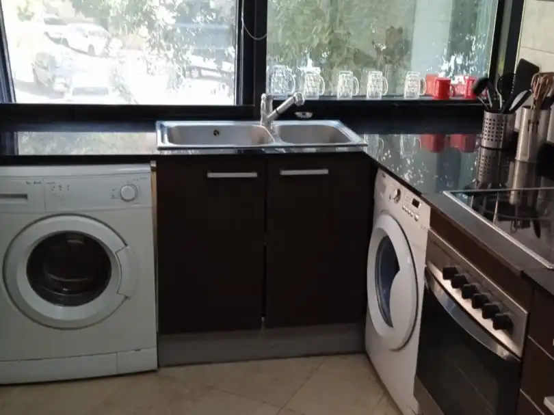 Piso de alquiler en Carrer de Sant Joan d'en Coll, 22, Fonts dels Capellans - Sagrada Família Cocina de Piso de alquiler en Manresa con Aire acondicionado, Calefacción y Jardín privado
