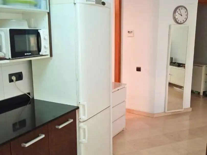 Piso de alquiler en Carrer de Sant Joan d'en Coll, 22, Fonts dels Capellans - Sagrada Família Cocina de Piso de alquiler en Manresa con Aire acondicionado, Calefacción y Jardín privado