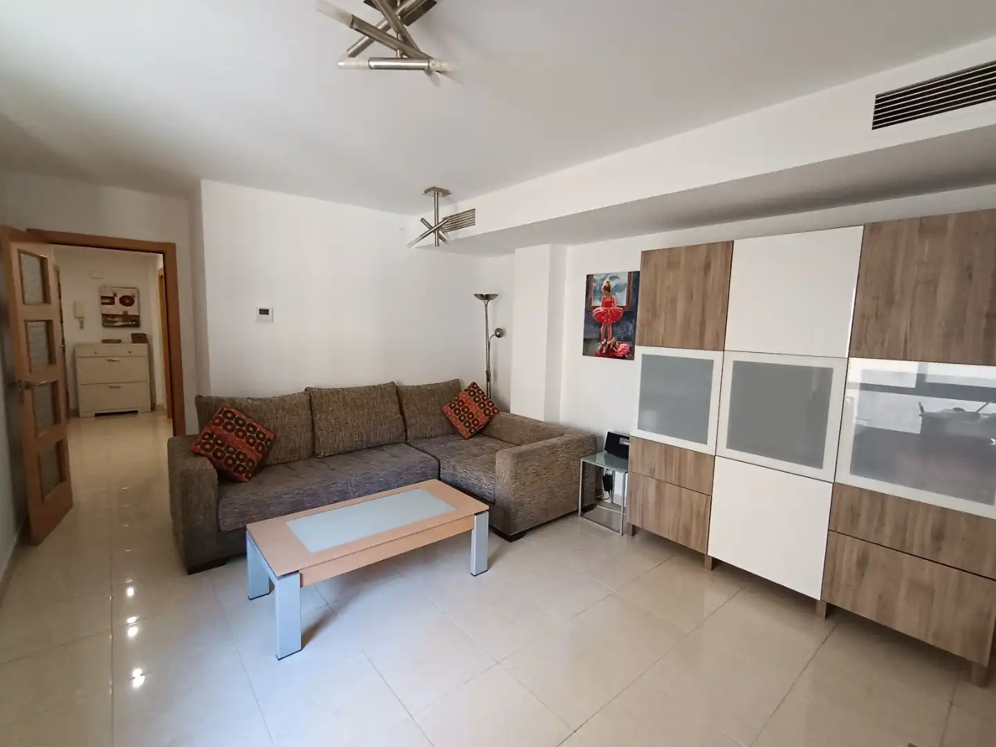 Flat for sale in Calle Martínez Maldonado, 18, Los Castillejos - La Trinidad Living room of Flat for sale in Málaga Capital with Air Conditioner