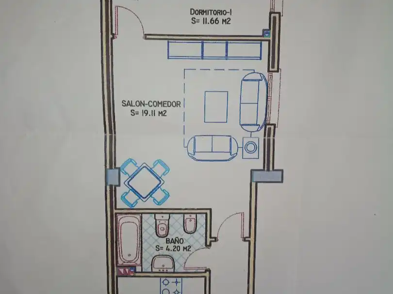 Flat for sale in Calle Martínez Maldonado, 18, Los Castillejos - La Trinidad Living room of Flat for sale in Málaga Capital with Air Conditioner
