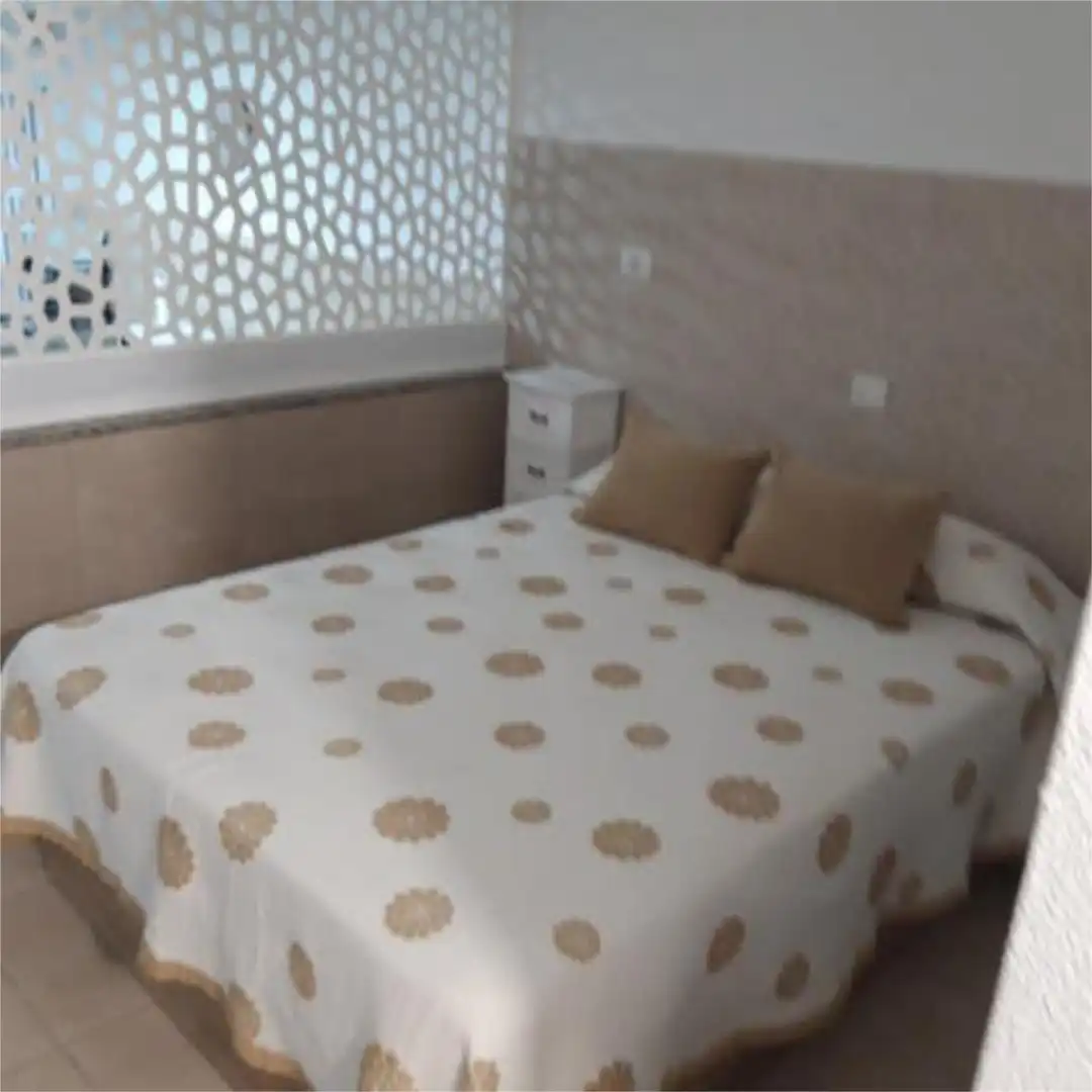 Dormitori de Apartament en venda en Mogán amb Jardí privat, Terrassa i Piscina