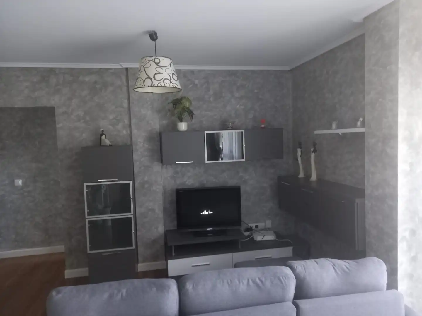 Sala de estar de Ático de alquiler en Ramales de la Victoria con Calefacción, Jardín privado y Parquet