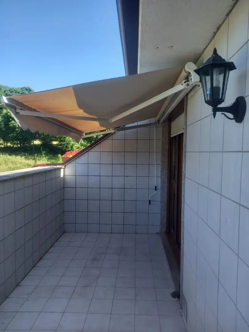 Terraza de Ático de alquiler en Ramales de la Victoria con Calefacción, Jardín privado y Parquet