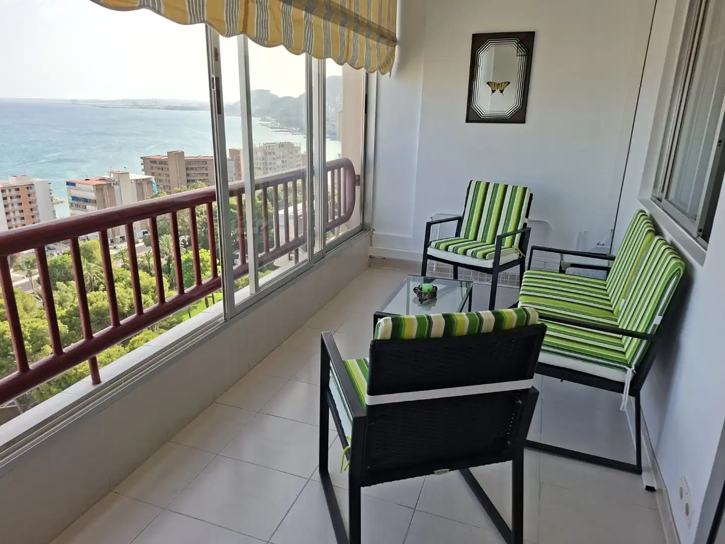 Apartament de lloguer a Avinguda de la Costa Blanca, 2, Cabo de las Huertas Terrassa de Apartament de lloguer en Alicante / Alacant amb Aire condicionat, Calefacció i Terrassa
