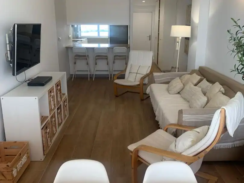 Flat for sale in Avinguda del Sud, 6, Mareny Blau Living room of Flat for sale in Sueca with Heating, Terrace and Furnished