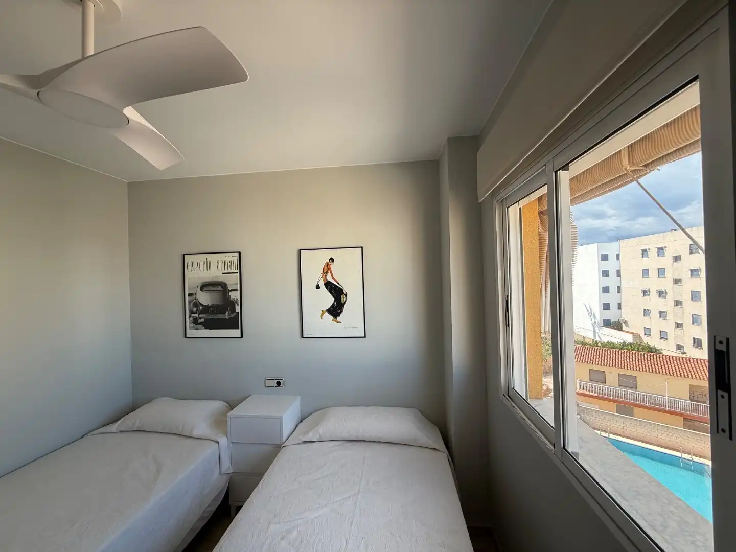 Flat for rent in Plaça de les Barraques, 1, Miramar Bedroom of Flat for rent in Miramar with Air Conditioner, Heating and Terrace