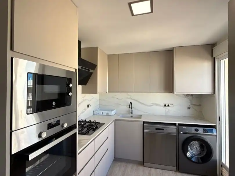 Flat for rent in Plaça de les Barraques, 1, Miramar Kitchen of Flat for rent in Miramar with Air Conditioner, Heating and Terrace