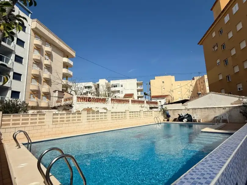 Flat for rent in Plaça de les Barraques, 1, Miramar Swimming pool of Flat for rent in Miramar with Air Conditioner, Heating and Terrace