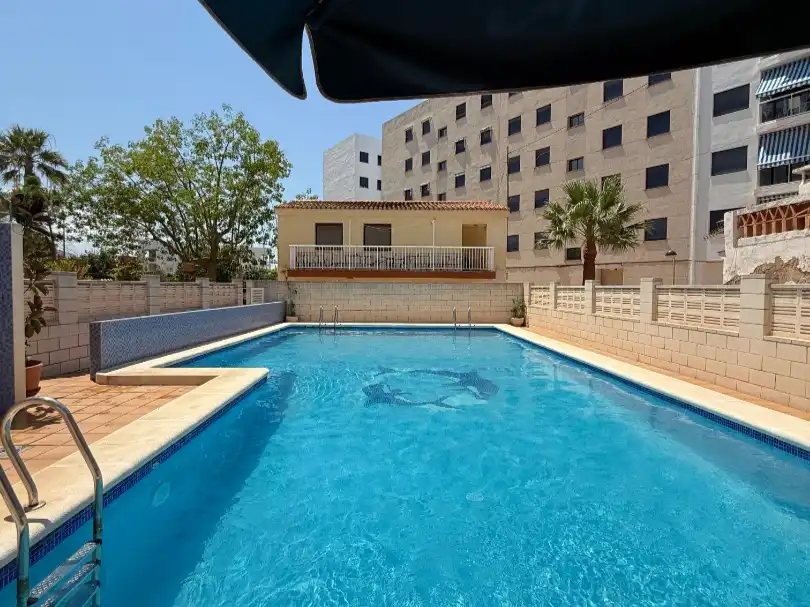 Flat for rent in Plaça de les Barraques, 1, Miramar Swimming pool of Flat for rent in Miramar with Air Conditioner, Heating and Terrace