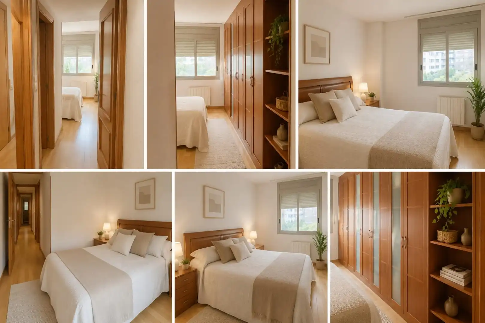Bedroom of Flat for sale in  Zaragoza Capital  with Air Conditioner, Terrace and Balcony