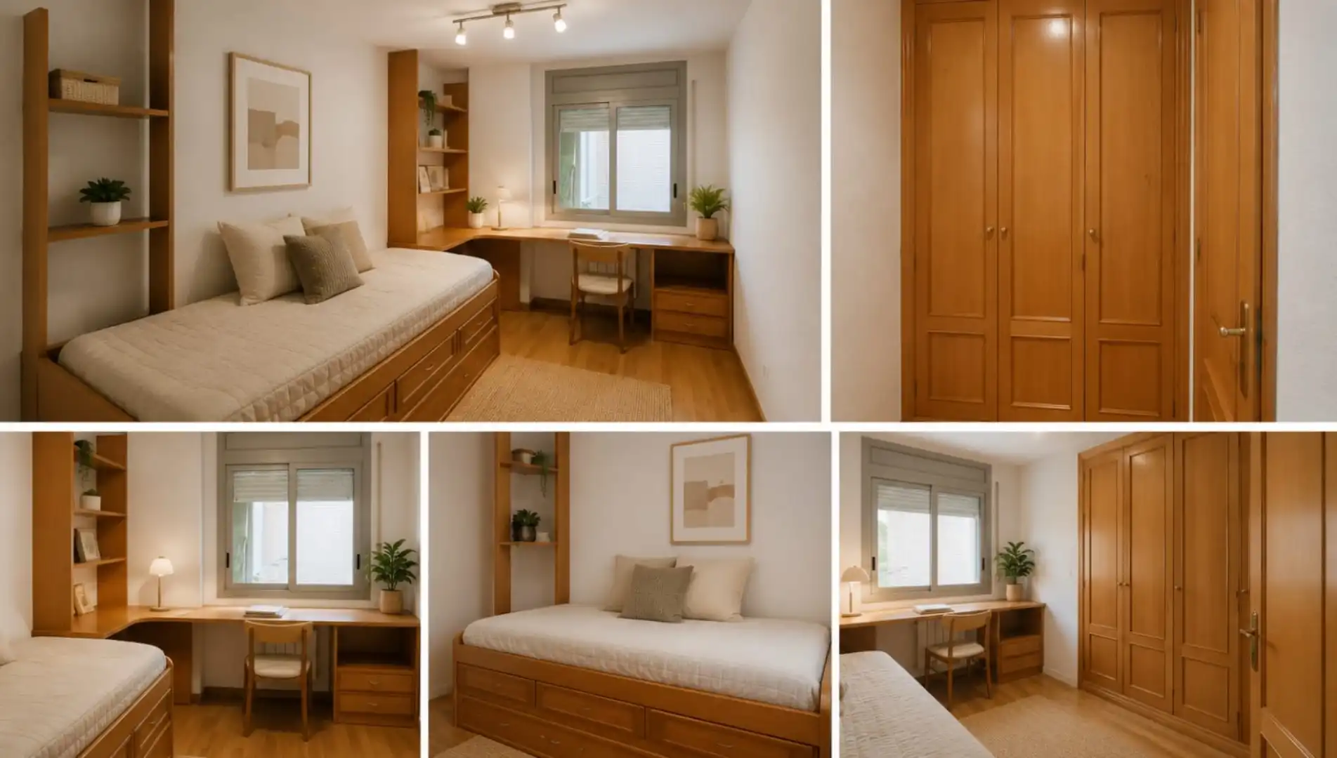 Bedroom of Flat for sale in  Zaragoza Capital  with Air Conditioner, Terrace and Balcony