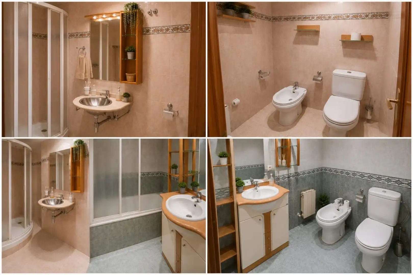 Bathroom of Flat for sale in  Zaragoza Capital  with Air Conditioner, Terrace and Balcony
