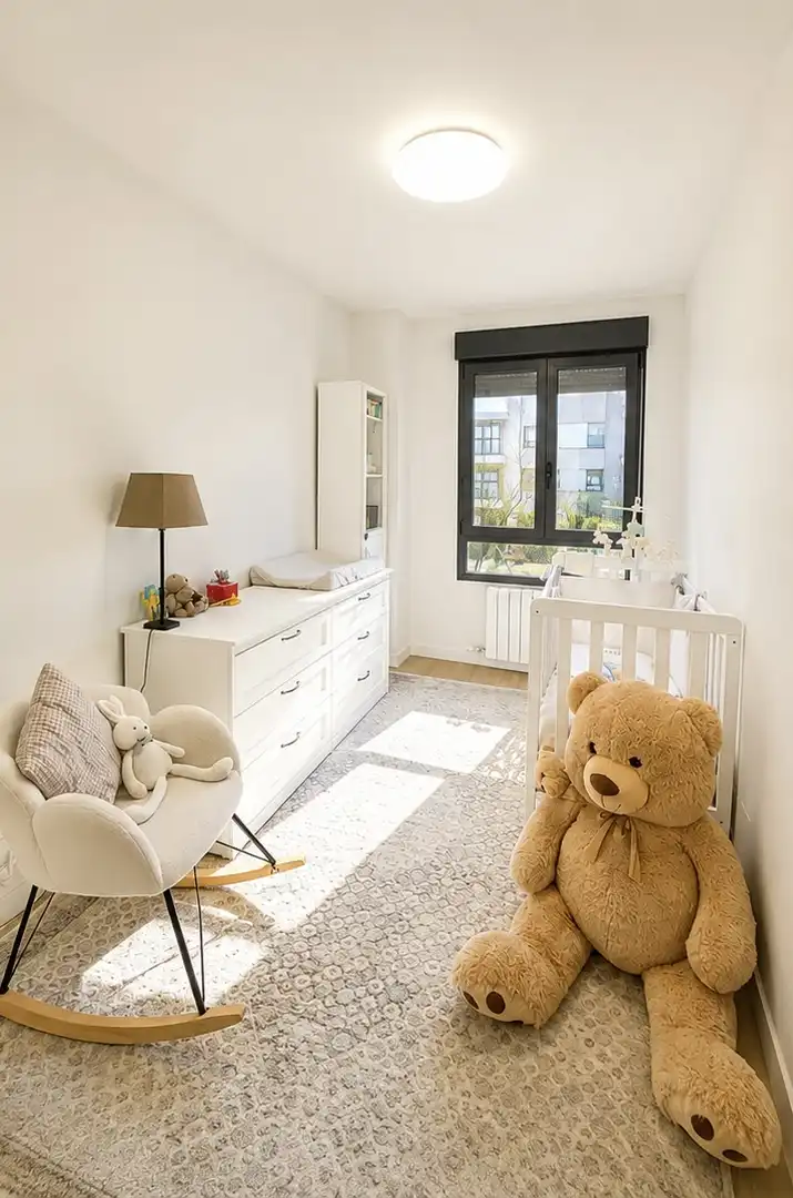 Schlafzimmer von Wohnung zum Verkauf in  Madrid Capital mit Klimaanlage und Schwimmbad