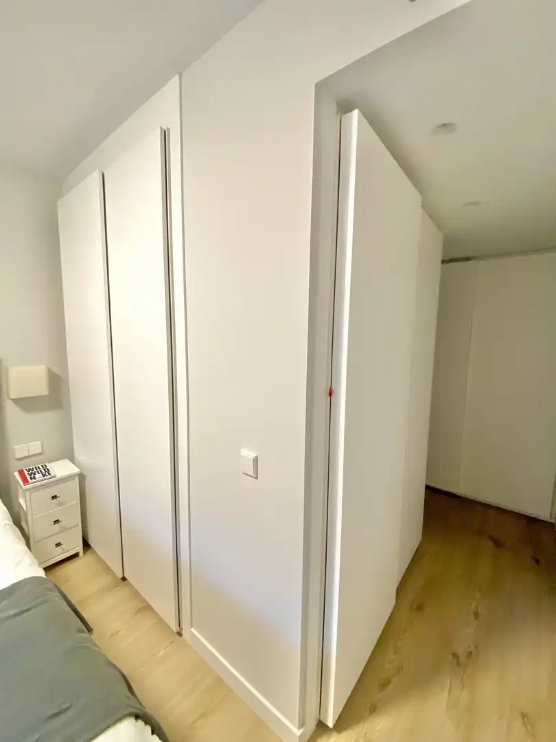 Schlafzimmer von Wohnung zum Verkauf in  Madrid Capital mit Klimaanlage und Schwimmbad