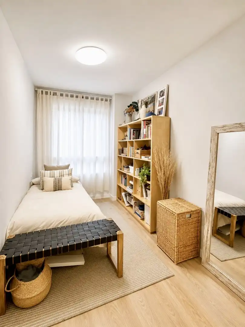 Schlafzimmer von Wohnung zum Verkauf in  Madrid Capital mit Klimaanlage und Schwimmbad