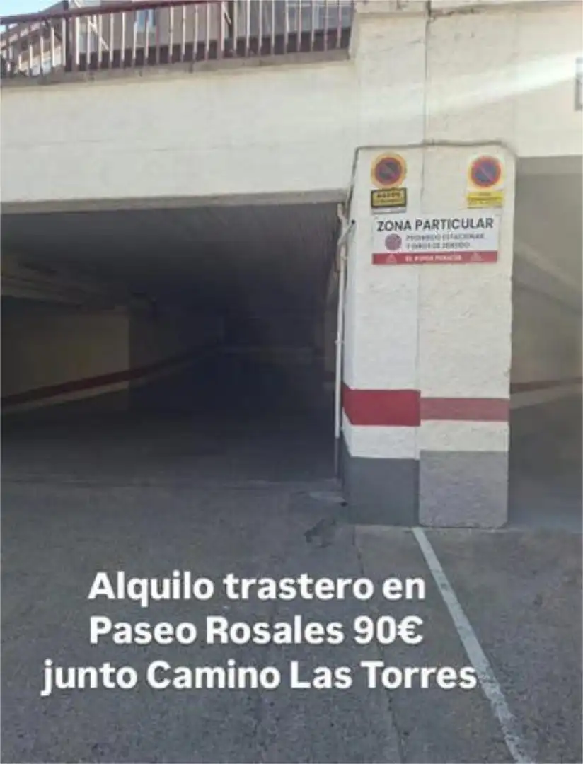 Trastero de alquiler en Paseo Independencia Parking de Trastero de alquiler en Zaragoza