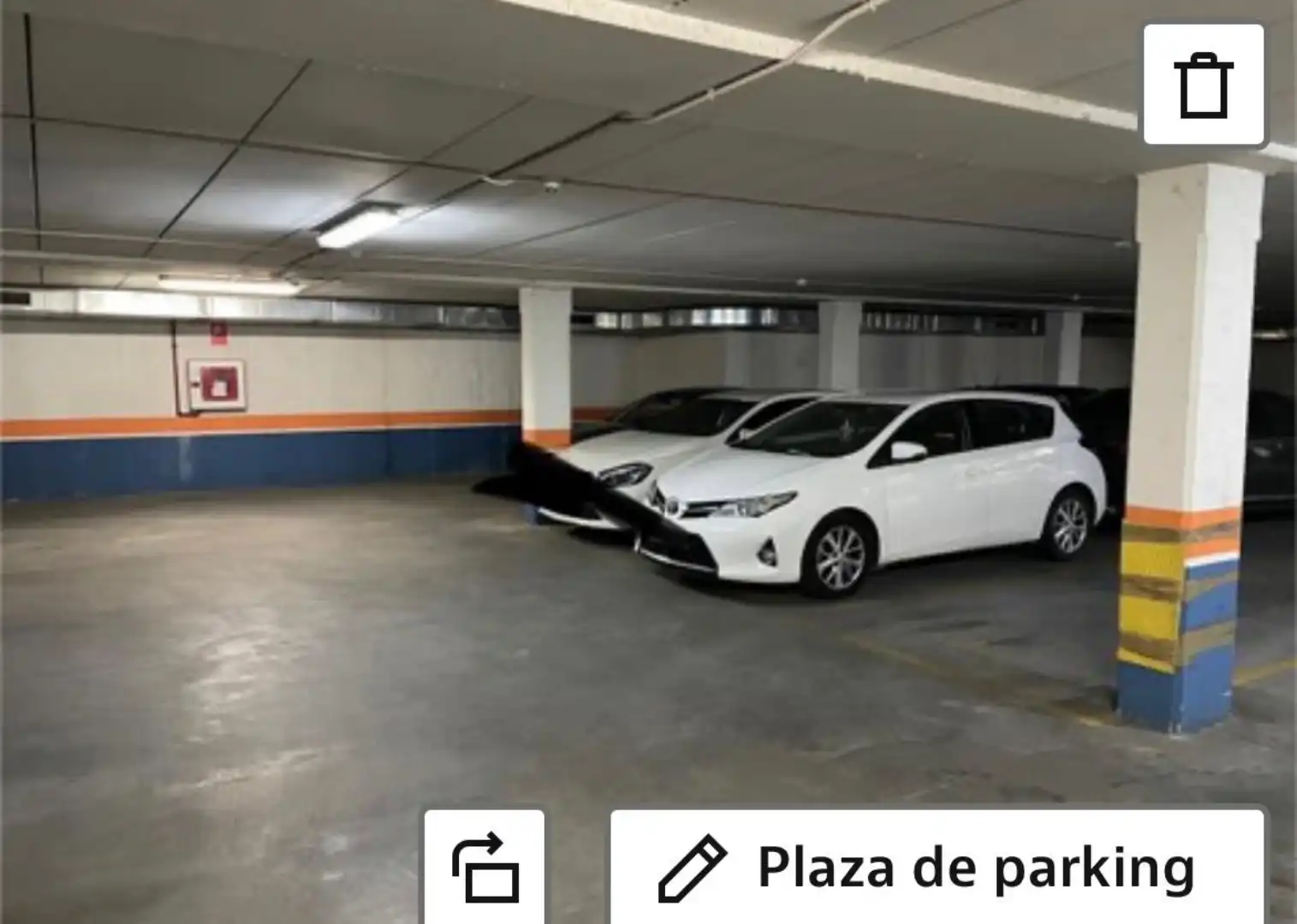 Parking of Garage for rent in Palencia