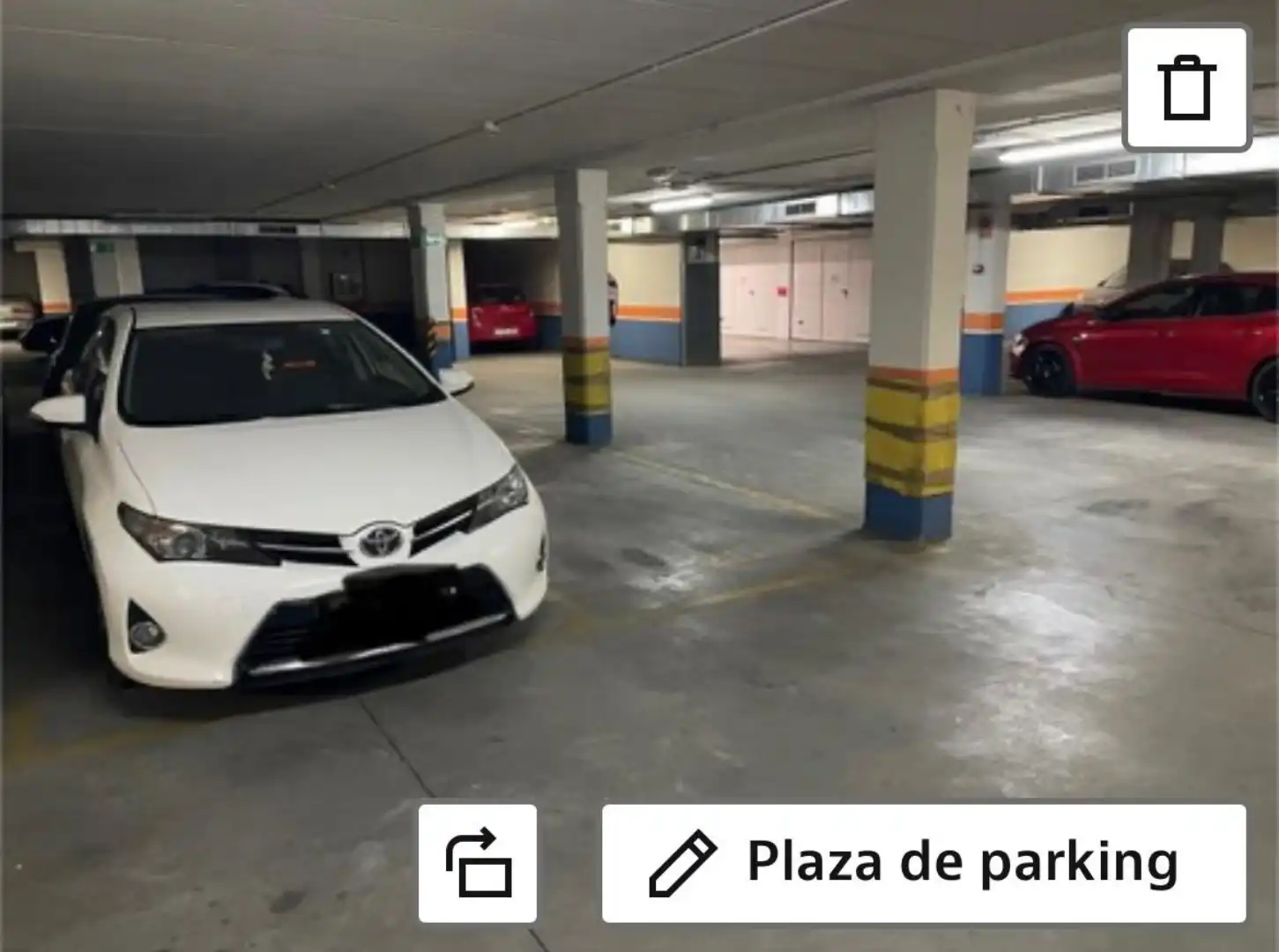 Parking of Garage for rent in Palencia