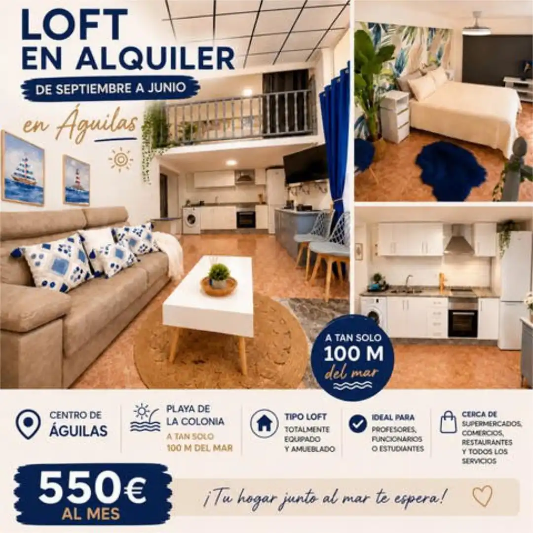Apartamento de alquiler en San José Vista exterior de Apartamento de alquiler en Lorca