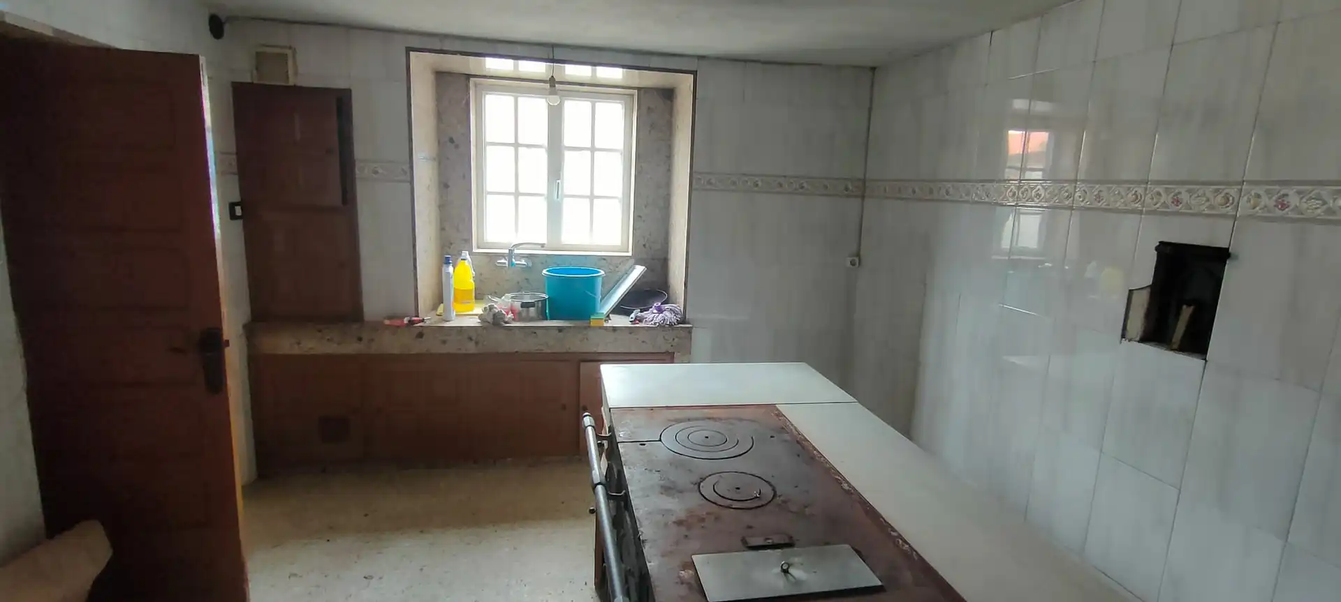 Cocina de Casa adosada en venta en Antas de Ulla