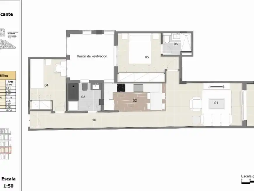 Flat for sale in Daya Nueva  with Terrace, Swimming Pool and Video intercom