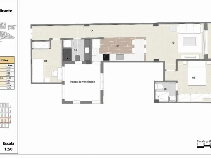 Flat for sale in Daya Nueva  with Terrace, Swimming Pool and Video intercom