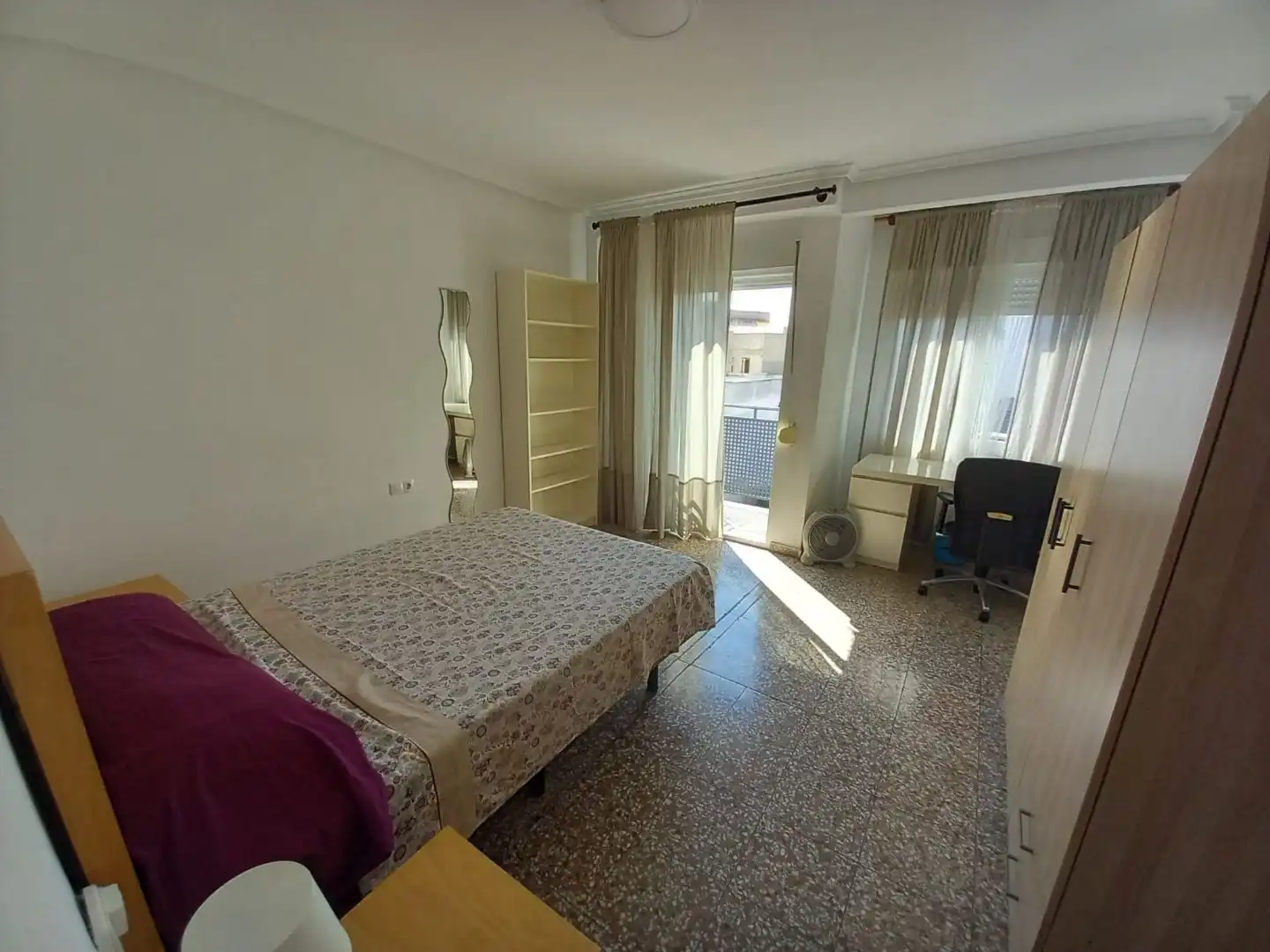 Piso de alquiler en Calle Bautista Aznar, 2, Centro Habitación de Piso de alquiler en San Vicente del Raspeig / Sant Vicent del Raspeig con Aire acondicionado, Terraza y Balcón