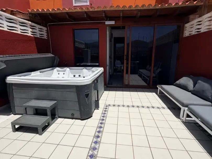 Terraza de Dúplex en venta en Santa Lucía de Tirajana con Aire acondicionado, Jardín privado y Terraza