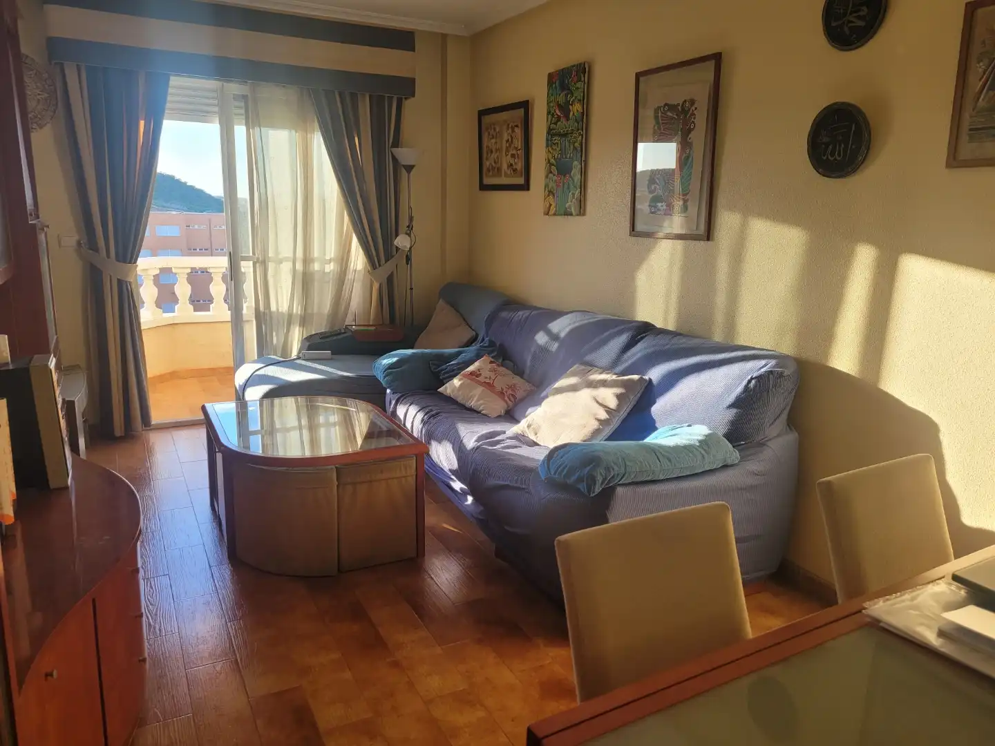 Ático en venta en Calle Molivent, 17, Pueblo Sala de estar de Ático en venta en Guardamar del Segura con Aire acondicionado y Terraza