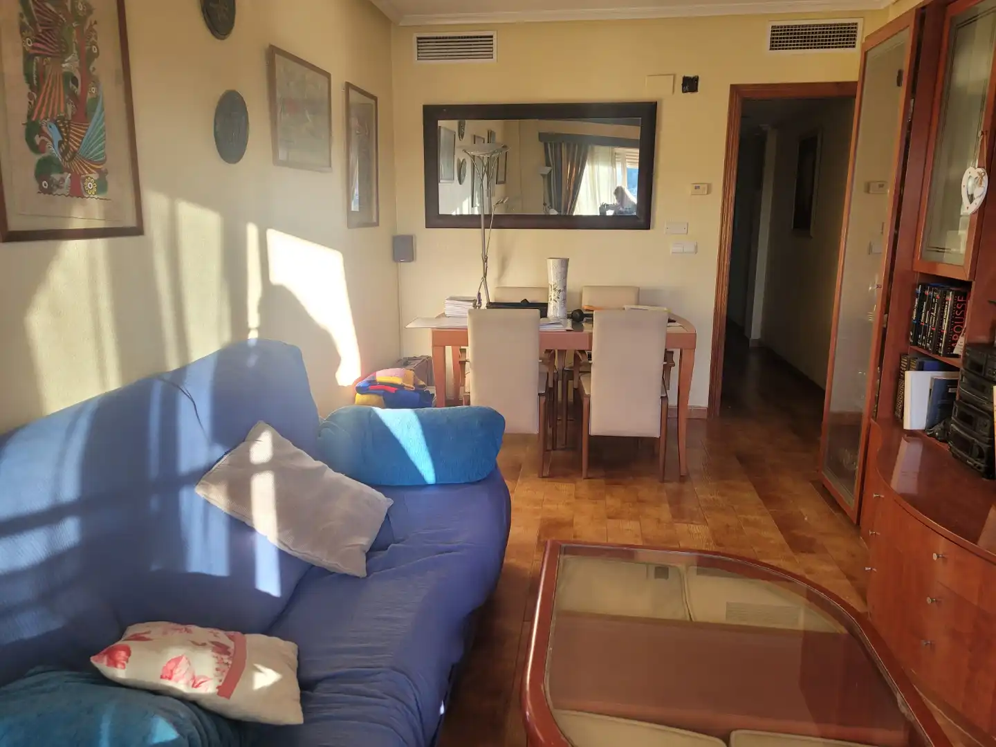 Ático en venta en Calle Molivent, 17, Pueblo Sala de estar de Ático en venta en Guardamar del Segura con Aire acondicionado y Terraza
