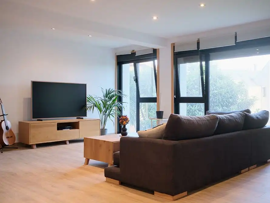 Piso en venta en Calle Valdenoja, 27, Valdenoja Sala de estar de Piso en venta en Santander con Terraza y Parking comunitario