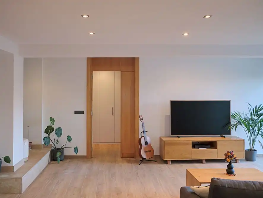 Piso en venta en Calle Valdenoja, 27, Valdenoja Sala de estar de Piso en venta en Santander con Terraza y Parking comunitario