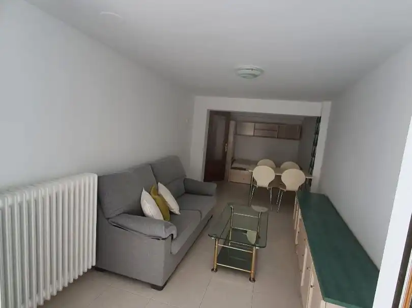 Sala de estar de Estudio de alquiler en  Logroño con Calefacción y Amueblado