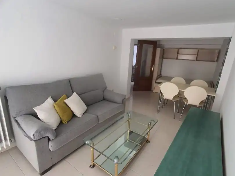 Sala de estar de Estudio de alquiler en  Logroño con Calefacción y Amueblado