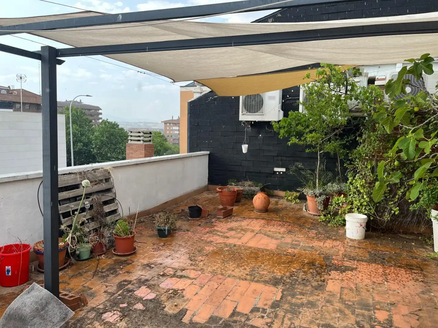 Terrace of Flat for rent in Madrid  with Air Conditioner, Heating and Terrace