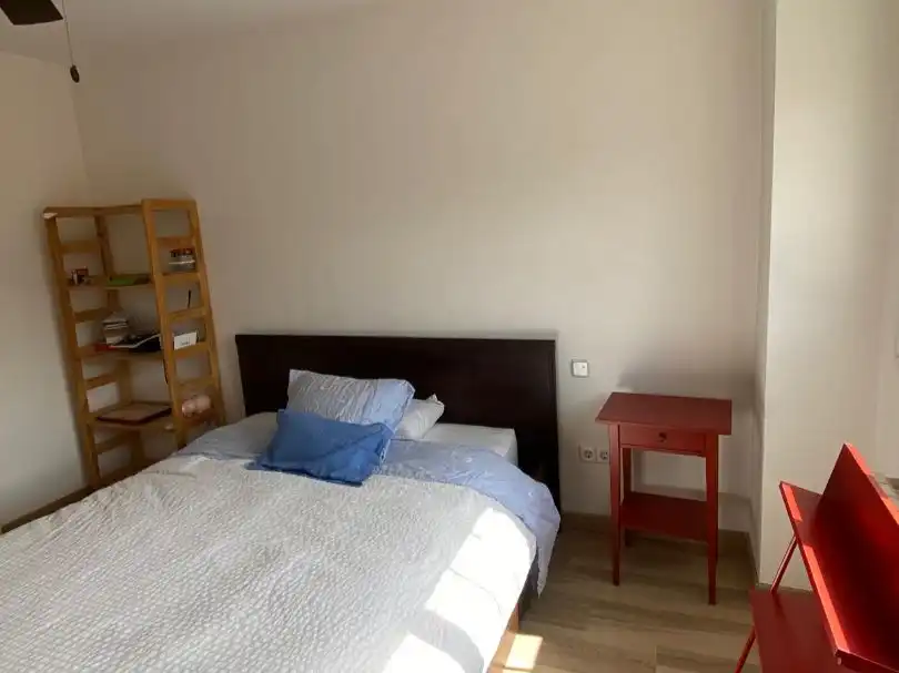 Bedroom of Flat for rent in Madrid  with Air Conditioner, Heating and Terrace
