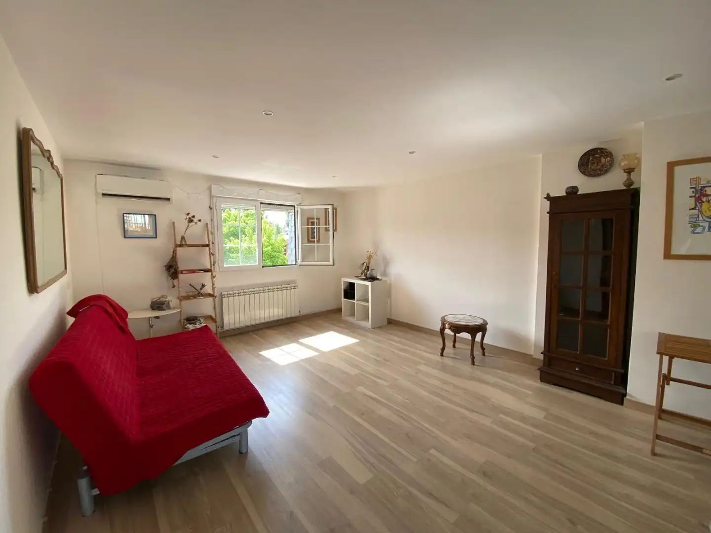Bedroom of Flat for rent in Madrid  with Air Conditioner, Heating and Terrace