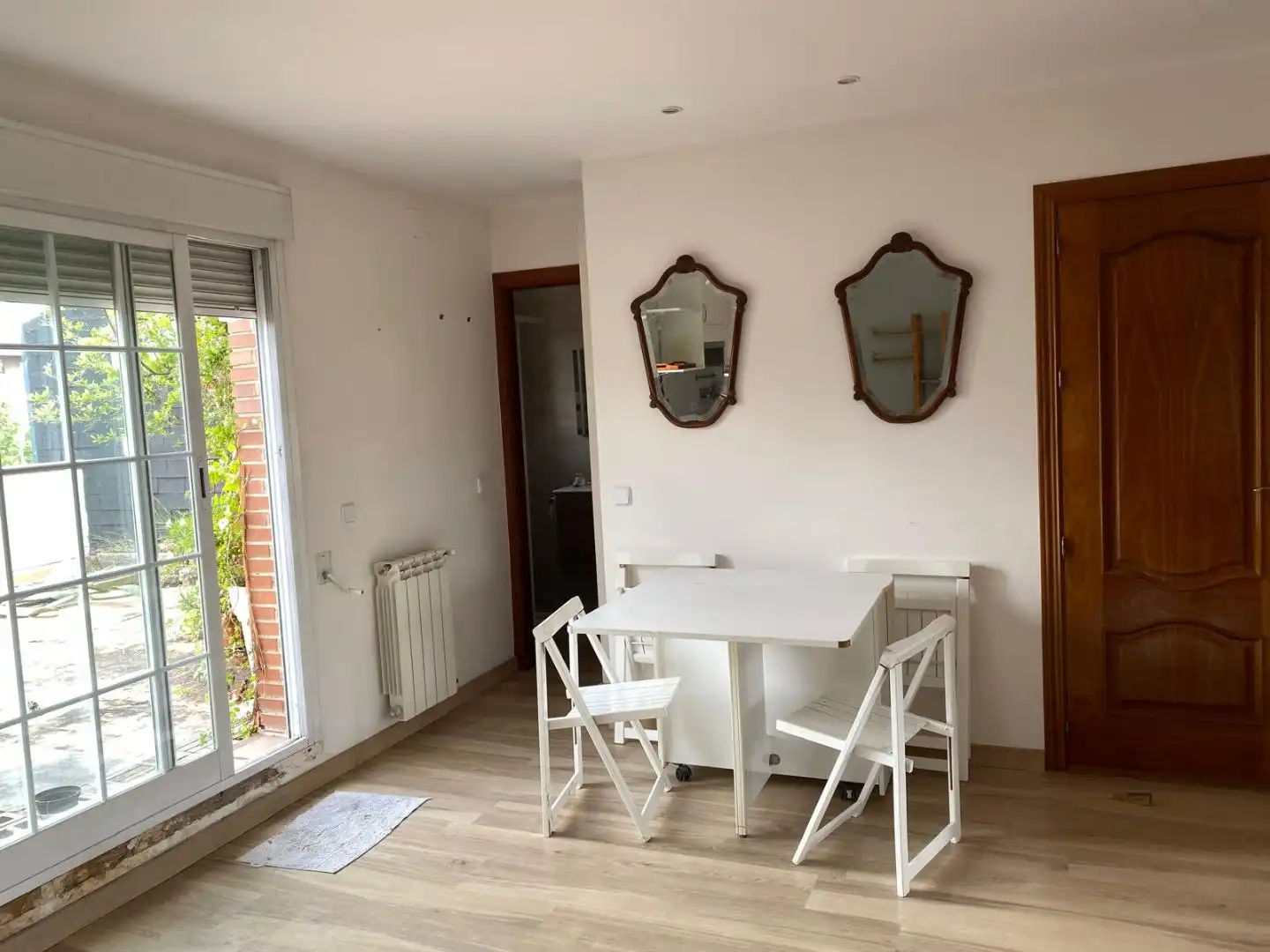 Dining room of Flat for rent in Madrid  with Air Conditioner, Heating and Terrace