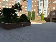 Terrasse von Wohnung zur Miete in Madrid mit Klimaanlage, Parkett und Abstellraum
