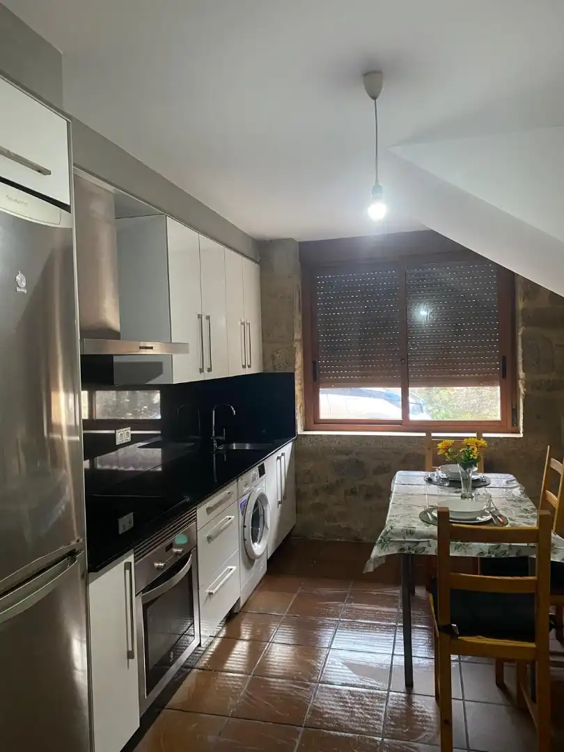 Casa o chalet de alquiler en Rúa Fonte de Galufa, 10, Cornazo Cocina de Casa o chalet de alquiler en Vilagarcía de Arousa con Calefacción, Parquet y Terraza