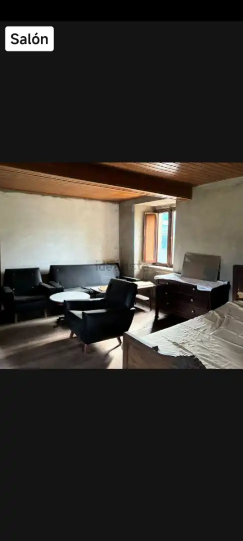 Sala d'estar de Finca rústica en venda en Neda