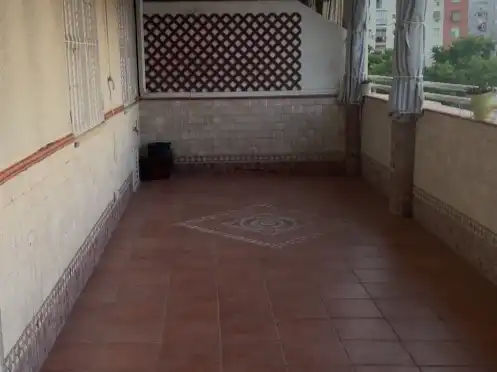 Terraza de Piso de alquiler en Sevilla con Aire acondicionado, Calefacción y Parquet